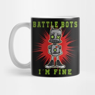 Battle Bots Battlebots robot war combat bots Mug